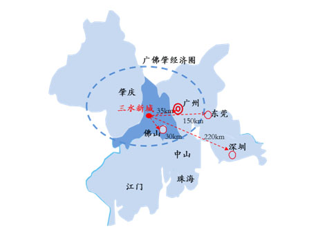 广东省·佛山市现代服务业聚集区三水新城产业规划